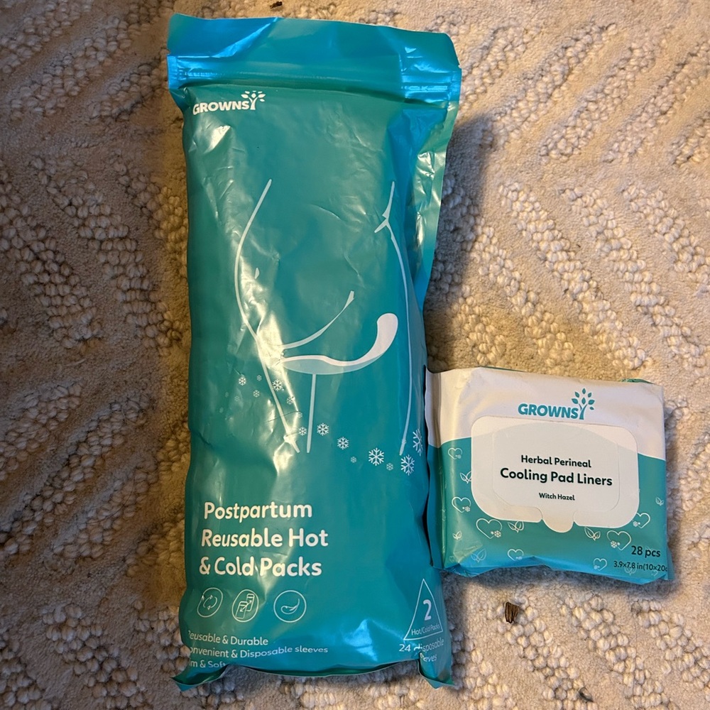 Postpartum Hot/Cold Packs and Cooling Pad Liners
